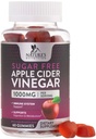 Apple Cider Vinegar Gummies 체중 감소 1000mg - Detox & Cleanse, ACV 보충교재 알약, 비타민 B12, 설탕 자유로운 ACV 거미, 비 GMO, 성격의 영양을 위한 Vegan Apple Vinegar 거미 - 60 Gummies
