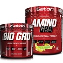 iSatori Bio-GRO Protein Synthesis 증폭기 - Unflavored (60 인분) & iSatori Amino-GRO BCAA 분말 - 서리로즈 레몬 (30 인분)