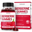 Ceylon Cinnamon (1,200mg) 프리미엄 설탕 무료 Berberine Ceylon Cinnamon 보충 성인 - 세 번째 파트 테스트, 비 GMO & 미국에서 만든 - 60 Count Chewable Gummies