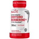 Nature's Fusions Dihydroberine 보충교재 200mg 60 캡슐 - Ceylon Cinnamon로, 5X 정규적인 Berberine HCL 보다는 더 효과적인 5X - Nutri 보충교재