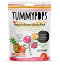 USDA 유기 Tummypops 생강 다양한 팩 (Pineapple, Peach, & Strawberry)
