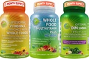 SUPPLEMENTS STUDIO Vegan Immune, 에너지 및 호르몬 지원은 남자와 여자를 위해 뭉치 – 철 + Liposomal 비타민 C 1500mg + BioPerine®를 가진 최선 DIM 200mg 없이 전체적인 음식 Multivitamin