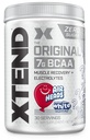 Scivation Xtend XTEND 본래 BCAA 분말 Airheads 사탕 풍미, 7g BCAA 및 2.5g L 글루타민, 설탕 자유로운 포스트 운동 근육 회복 음료를 가진 남자 & 여자를 위한 아미노산, 30의 서빙