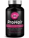 VWS Biotin 10,000 mcg 규정식 보충교재 w/Zinc & Selenium는 더 두꺼운 머리 성장을 승진시키기 위하여, 더 강한 못 & 여자와 남자를 위한 건강한 피부, 60 Vegan 캡슐