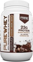 순수 라벨 영양 100 % 잔디 볶음, 초콜릿 Whey 농축 단백질 분말 (24g) 에센셜 아미노산, 사전 및 포스트 운동 회복 및 근육 건물, 낮은 지방 및 낮은 탄수화물 - 2lbs