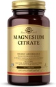 Solgar 마그네슘 시트 레이트 - 60 정제 - 건강한 뼈를 촉진, Nerve & 근육 기능 지원 - 높게 흡수 - Non-GMO, Vegan, 글루텐 무료, 고약 - 30 서빙