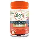 Align 고급 Prebiotic 보충교재, 빠른 행동 생물 Gummies, 여자와 남자를 위한 진보된 Prebiotic, 작게 7 일 *, 46 구미