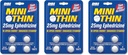 미니 얇은 DBI 배포 두 가지 방법 동작 25mg Ephedrizine - 4 카운트 블리스트 - 3 팩