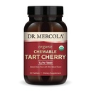 Mercola Organic Chewable Tart Cherry 박사, 30 서빙 (30 캡슐), Non-GMO, 글루텐 무료, Soy Free