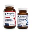 Metagenics 번들 - Bone Builder Extra Strength & D3 5000-180 Bone Builder의 정제* - 20 Immune Support & Heart Health*를 위한 D3 5000의 Softgels