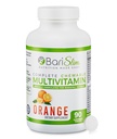 BariSlim Complete Chewable Bariatric Multivitamin Tablets - 45 mg Iron Bariatric Vitamin & Supplement for Post Bariatric Surgery for Gastric Bypass & Sleeve - 맛있고 편리한| 오렌지