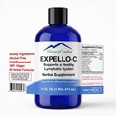 Expello-C - Ultimate Cellular Detox - Cleanse 및 Detox - Echinacea, Goldenseal & Red Clover Supplement - 알코올 무료 액체 간결, Kidney Cleanse 및 시스템 부스터, 16 Fl Oz.