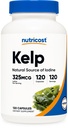 Nutricost Kelp 캡슐, Iodine의 325mcg, 120의 캡슐, 채식주의자, 비 GMO & 글루텐 자유로운