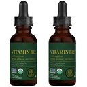 글로벌 치유 센터 - 비타민 B12 5000 mcg, 유기 서브 언어 액체 드롭 | 3-in-1 Methylcobalamin, Adenosylcobalamin, Hydroxo Blend, 1 Fl Oz (2-Pack)