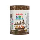 Nutrela 아이 단백질 분말, 초콜렛 풍미, 400g, 기억 및 뇌 발달, 근육 질량, 뼈 및 이 힘