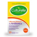 Antibiotics와 함께 사용을위한 Culturelle Probiotics 궁극적 인 균형 프로 바이오 틱 - 20 카운트 - 프로 바이오 틱 캡슐 안티 바이오 틱 사용 중 좋은 박테리아를 복원하는 데 도움이 & 건강한 면역 시스템에 기여
