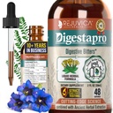 Rejuvica 건강 DigestaPro - 고급 소화기 보충 - 더 나은 흡수를위한 액체 배달 - Gentian, Artichoke, Burdock, Chanca Piedra, Ginger & More!