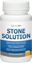 돌 해결책 캡슐 자연적인 용해제, 신장 돌 지원 & Kidney Cleanser, 60의 서빙 + 생물 섬유, Kidney Cleanse Detox & 수선 - 회복 Kidney 지원 & Kidney 보충교재, 2.5LBS