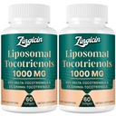 비타민 E Tocotrienols - Liposomal Tocotrienols 보충교재 1000mg, Bone 건강을 위한 높게 흡수가능한 델타 Tocotrienol 및 감마 Tocotrienol, 및 산화 방지제 지원, 120 Softgels