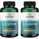 Swanson Free Form L-Lysine - Stress Support & Nervous System Health 홍보 - Relaxation 500 밀리그램 100 캡슐 (2 팩)을 홍보 할 수 있습니다.