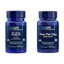 생활 연장 최고 Ubiquinol CoQ10 심장 & 세포 에너지 지원 2 당 일 높은 힘 다 비타민 & 무기물 보충교재, 60 Softgels & 120의 정제