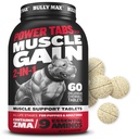 Bully Max 2-in-1 Muscle Builder Chewable Tablets for Puppies & Adult Dogs - Puppy & Dog Vitamins & Muscle Gain & Growth - 모든 품종 및 연령을위한 궁극적 인 Canine Multivitamins - 60 탭
