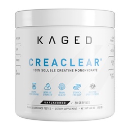 Kaged CreaClear Creatine Monohydrate Powder | 30 Servings