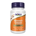 NOW Foods Supplements, Women's Probiotic, 20 Billion, 3 개의 임상 시험 Probiotic Strains, 50 Veg 캡슐을 사용하여 특별히 공식화