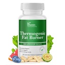 여성과 남성을 위한 열극성 뚱뚱한 가열기 - 브라질 Lean Diet 알약 | Appetite Suppressant & Metabolism Booster w/Green Tea, Garcinia, ACV | Belly Fat, Energy & Bloating Support, Non-GMO, Made in USA