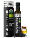 RAWYA Black Seed Oil - USDA Organic Certified - Cold Pressed - 8.4 Fl oz - Extra Virgin - 터키 블랙 Cumin Seed - Thymoquinone이있는 프리미엄 Nigella Sativa - Kalonji - Non-GMO, 글루텐 - 무료 - 영양 보충제 - 추가 강한 맛
