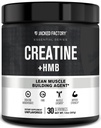 Jacked Factory Creatine HMB Lean Muscle Builder, 30 Servings, Unflavored