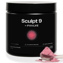 여성용 PVOLVE Sculpt 9 EAA & BCAA 분말 | 아주 Berry 풍미 | Lean 근육, 회복 & 힘을 위한 근본적인 아미노산 보충교재 | Non-GMO