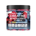 크레아틴 Monohydrate Gummies, 설탕 자유로운 진보된 단지, BCAA를 가진 8000mg, L 카르니틴, 타우린, B6, B12, 120 조사