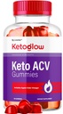 KetoGlow Keto ACV Gummies - 공식 Keto Glow Gummies ACV 프리미엄 모든 천연 거미 1050mg, Keto Glow Apple Cider Vinegar 고급 포뮬러, KetoGlow 지원 검토, 1 개월 동안 60 구미