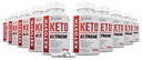 (10 팩) Ketosyn Keto ACV 극단적인 알약 1675 MG Keto 지원 혼합 캡슐 대안 애플 Cider Vinegar 여분 처녀 올리브 기름 분말 녹차 600 캡슐로 공식화되는 Keto ACV Gummies에
