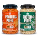 Twin Peaks Low Carb, Keto Friendly Protein Puffs Combo Pack, 1 Jug Sour Cream 풍미 퍼프 + 1 Jug Nacho 치즈 풍미 퍼프