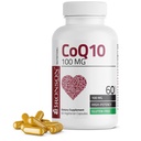 Bronson CoQ10 100 MG 높은 힘 세포질 에너지 생산, 60 채식 캡슐