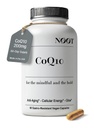 NOOT CoQ10 200mg - 심장과 인지 건강 및 면역 지원, 에너지 생산, Ubiquinone, Vegan, Coq 10 보충교재, Nootropic, 60 캡슐을 위한 산화 방지제