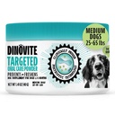 Dinovite Dog Dental Powder, Brush-Free Breath Freshener & Teeth Cleaning Dental Care Powder with Probiotics & Postbiotics, 구강 케어 나쁜 호흡 치료, 미국, 30 일 공급