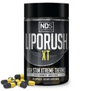 LIPORUSH NDS 영양 XT - 재갈 지방을 위한 L Carnitine & Teacrine를 가진 최고 집중된 열성 - 지원 최대 에너지, 초점, Calorie 불타는, Diuretic, Appetite 통제 (60의 캡슐)