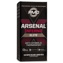 PMD Sports Arsenal X Inferno Superior Fast-Acting Liquid Gel Thermogenic Dietary Supplement - 지방 버너 및 근육 유지 보수 - 증가 대사 및 에너지 부스터 - 120 액체 젤