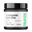 녹차의 Nuray Collagenic Burn Elite - 교원질 펩티드 - 60 캡슐 | 건강한 머리, 피부, 못, 합동, Metabolism Boost & Energy를 위한 교원질의 5가지의 유형과 교원질 화상