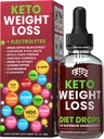 Keto 체중 감소 다이어트 드롭, 자연 식욕 억제제, Apple Cider, Green Coffee Bean Extract, Cinnamon, Cayenne Pepper Metabolism Booster와 여성과 남성을위한 지방 버너