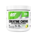 GAT 스포츠 크레아틴 Chews, Zero Sugar, 5g Pure Creatine Monohydrate, 3rd Party Tested, Brain Health, Muscle, Strength, Anti-oxidant Support, Men & Women, 30 서빙 (Lemon Lime)