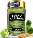 Sulforaphane 보충교재 유기 브로콜리 스프로uts | Broccoli Florets & Seeds에서 안정된 Sulforaphane | 유기 황제 보충교재 120 알약 | 1 팩