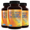 BioEmblem B Complex Vitamins | Active Methylated Form이있는 B-Vitamin 공식 | 지원 에너지, 정신 건강 | Non-GMO, Vegan, Soy-Free, 글루텐 프리 |270 캡슐