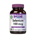 Bluebonnet Selenium 100mcg 캡슐 (L-selenomethionine) - 강력한 산화 방지제 지원 - 여성 및 남성을위한 아미노산 복합체 셀레늄 보충 - Vegan, Non-GMO, 글루텐 - 무료 - 90 식물성 캡슐