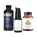 Bioactive B Complex, Vitamins C, D, E & K (100ml), Dr. Shade의 Catalyzed Mineral Complex & Bitters No. 9 for Energy, Detox & Digestiv