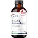 Wild Cherry Bark와 건강 Elderberry Syrup을위한 디자인 - 유기 ImmunoBerry 액체 - Astragalus, Shiitake + Maitake Mushroom - 성인 + 어린이를위한 면역 지원 보충교재 (118 서빙 / 4oz)