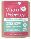 여성을 위한 질 프로바이오틱 | 80억 CFUs | Lactobacillus rhamnosus GR-1, L. reuteri RC-14, Prebiotics, 비타민 C & D3 | 오더 & PH 지원 | 60 캡슐 (60 캡슐)